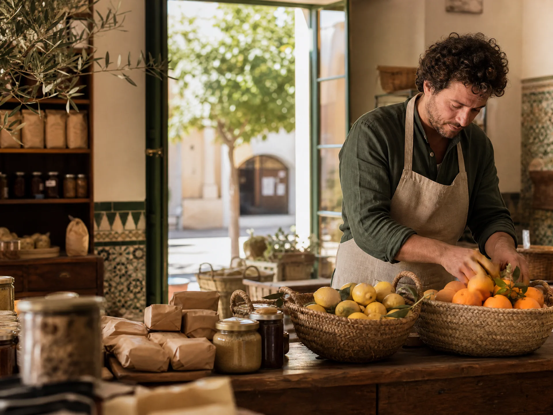 Comercio de proximidad con productos locales